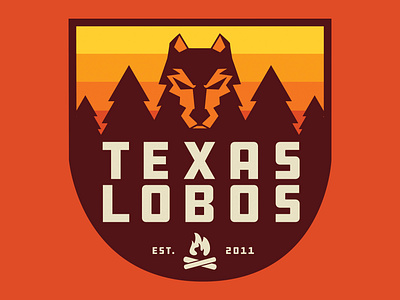 Texas Lobos camping nature texas trees wolf