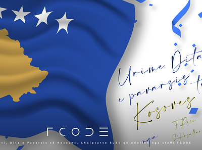 #KOSOVO #FCODE graphic design motion graphics