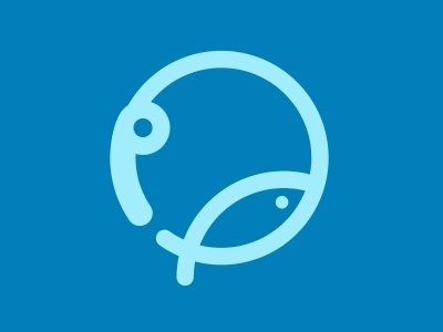 Fishing Rod Logo (For Sale) fish fishing hobby rod sea travel water