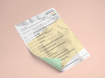 Conference Print Programme