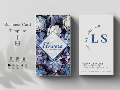 Flower Business Card - Vol.05