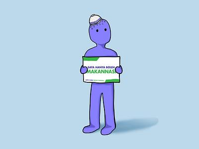 MAKANNASI (Eat Rice) Vaccination Illustration