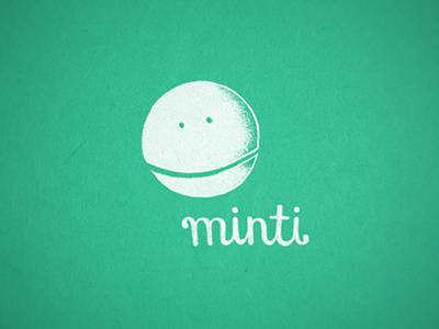 Minti Puppet face logo logotype puppet