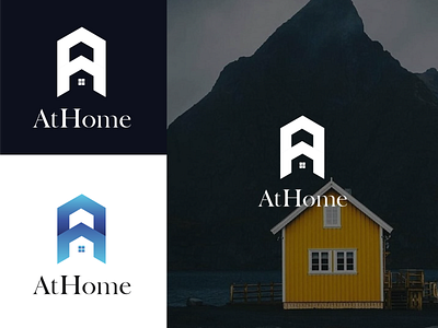 AtHome Logo Design