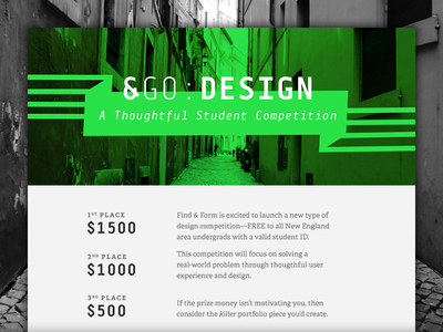 AndGo Design Competition competition students website