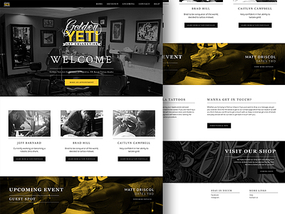 Golden Yeti Website