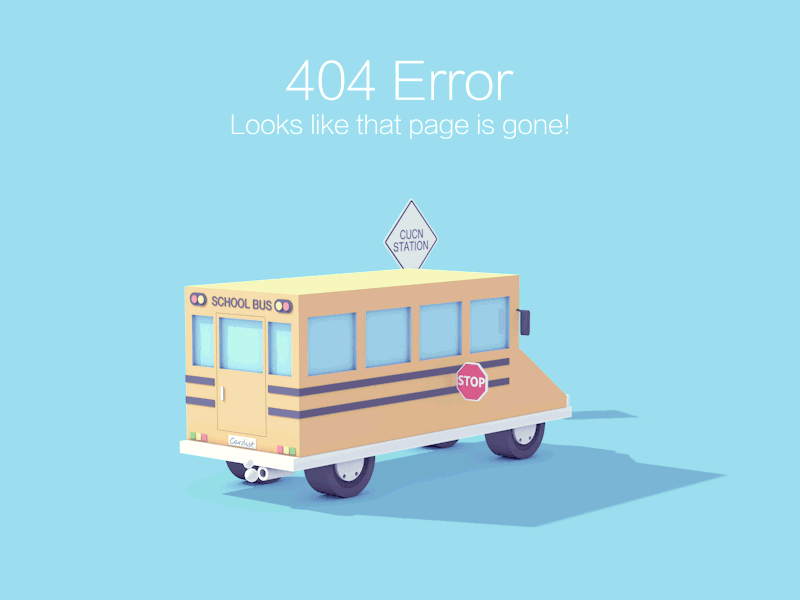 404 Error vol.2 404 error motion school bus