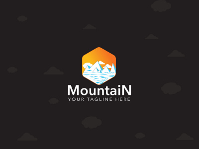 Sky Mountain Logo Template