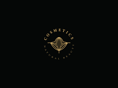 Cosmetics Logo app beauty logo brand identy branding cosmetics logo design flat flat logo icon illustration illustrator letter logo logo logo design minimal minimal logo unique logo vector