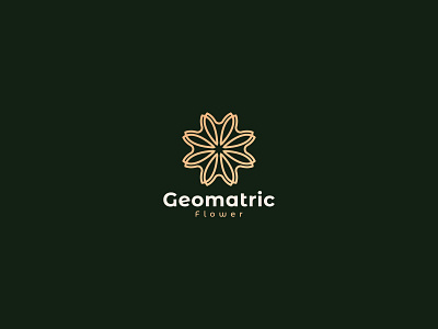 Geometric Flower Logo