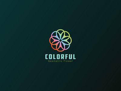 Geometric Flower Logo