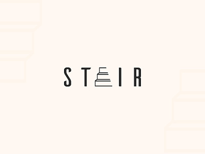 Stair Wordmark logo branding letter logo logo logo design stair logo typography word logo wordmark logo