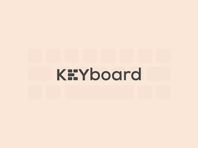 Keyboard Wordmark logo branding icon keyboard logo keyboard wordmark logo logo vector wordmark logo