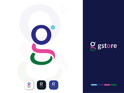 g letter mark logo design logomark