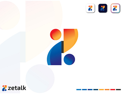 Branding Design - zetalk logo design