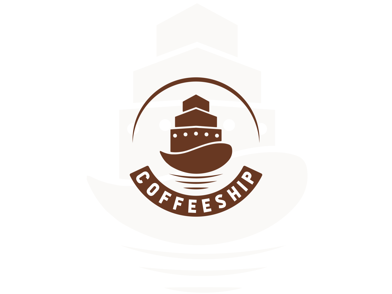 Coffeeship logo Design by Sumona Akter logo designer on Dribbble