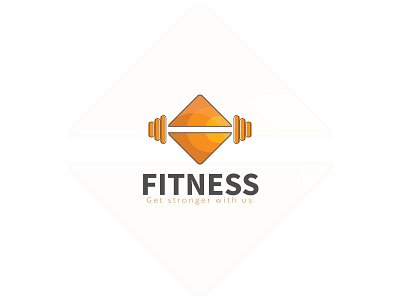 Fitness logo Design activity body exerxise fitness logo gym gym logo healthy modern movement spa sport startup strong yoga