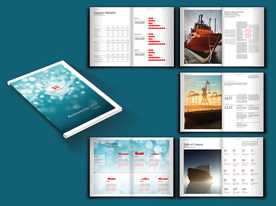 Annual Report annual report editorial design graphic design