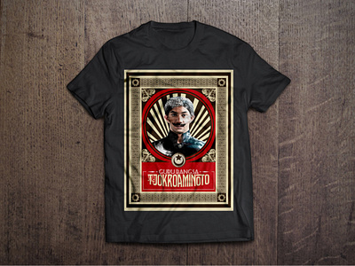 Movie merch design - Guru Bangsa Tjokroaminoto brand identity graphic design movies