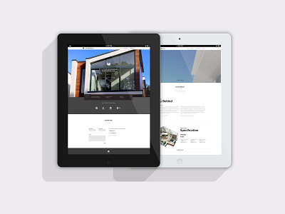 Simple real estate web design, ui landing page ui ui design uiux web design