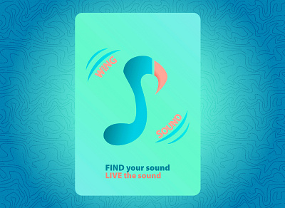 Find and Live your Sound creativity design digital illustrator logo music