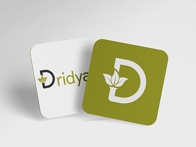 Organic cosmetics Brand Dridya 2020 art branding design graphic design icon illustration logo minimal vector