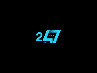 247 chat logo icon