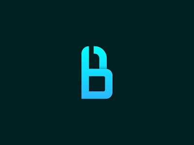 B letter logo.