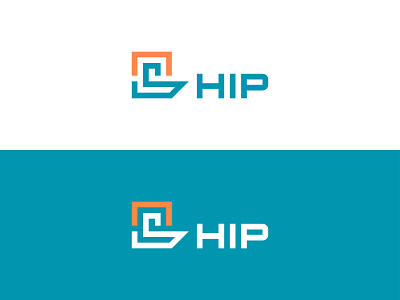 Modern flat wordmark ship logo