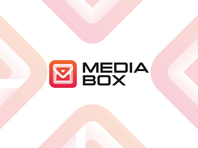 Media Box logo app icon app logo brand identity branding business logo colorful logo company logo entertainment logo flat logo gradient logo graphic design logo logo design mail logo media logo minimal logo minimalist logo modern logo motion graphics unique logo