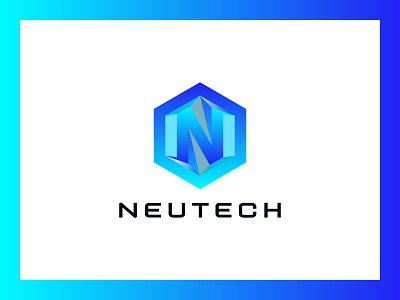 N letter New Tech logo