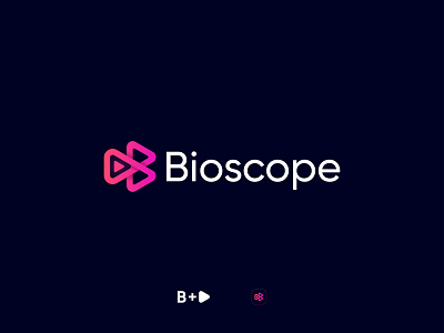 Bioscope entertainment app logo