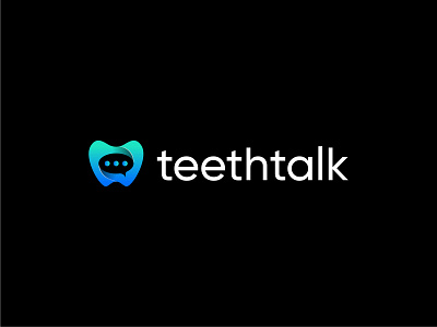 dentist logo Teeth tooth care logo chat logo medical logo