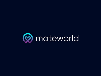 MW & World logo Mate World app logo love app love logo animation app icon branding branding and identity design flat logo graphic design illustration logo design minimal logo minimalist logo motion graphics mw ui