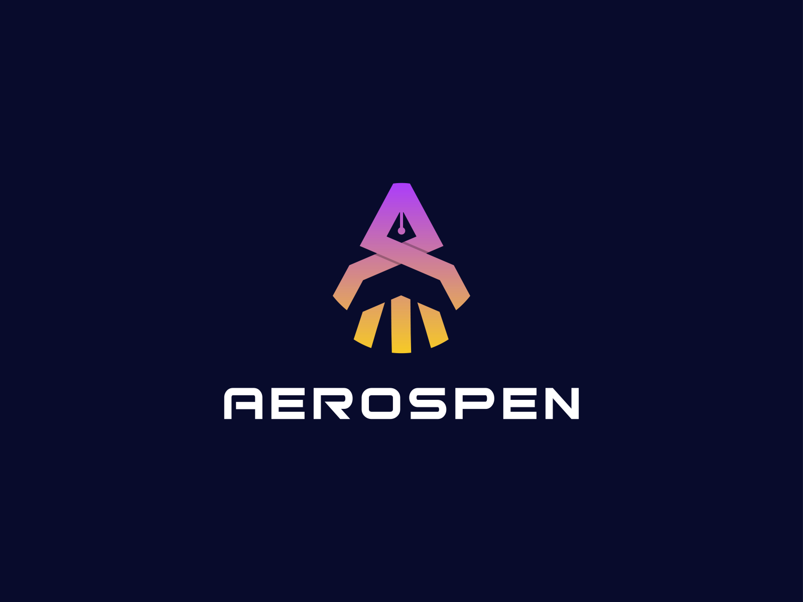 A letter aerospace logo pen logo by Kazal Islam on Dribbble