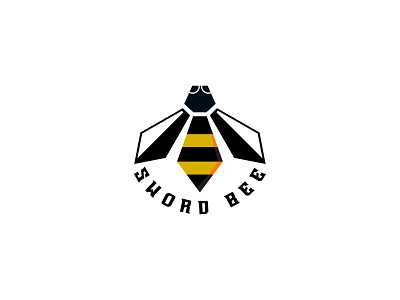 Bee logo sword logo.