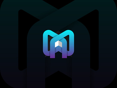 MAW letter modern logo