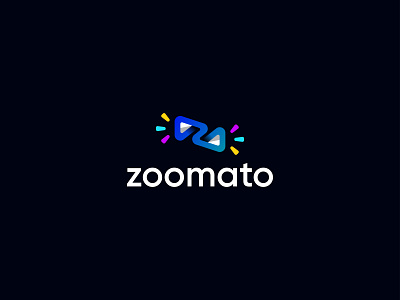 Z letter Camera and Light modern logo