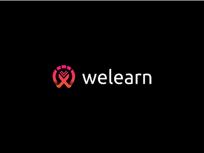 W letter learning logo