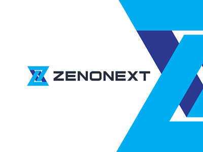 ZN letter crypto bonding creative logo