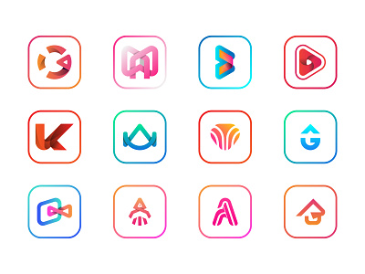 Crypto logo and branding collection.
