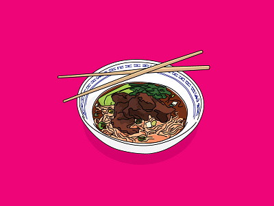 Noodle Beef Bowl