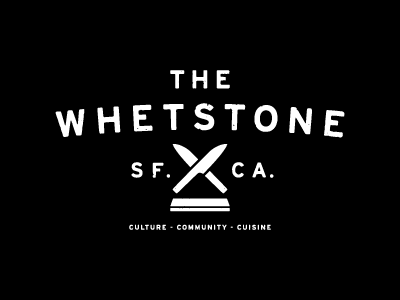 Nopa SF x The Whetstone black and white bold fullcolorcanvas identity jarrod bryan logo rip type