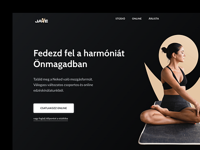 Jave Yoga Studio Online Training Platform