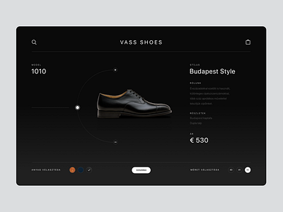 Vass Shoes product page