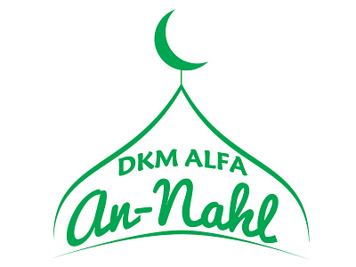 DKM Alfa An-Nahl Logo #2D Design design illustration logo vector