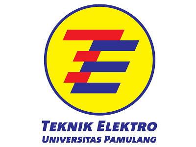 Teknik Elektro UNPAM Logo #2D Design design illustration logo vector