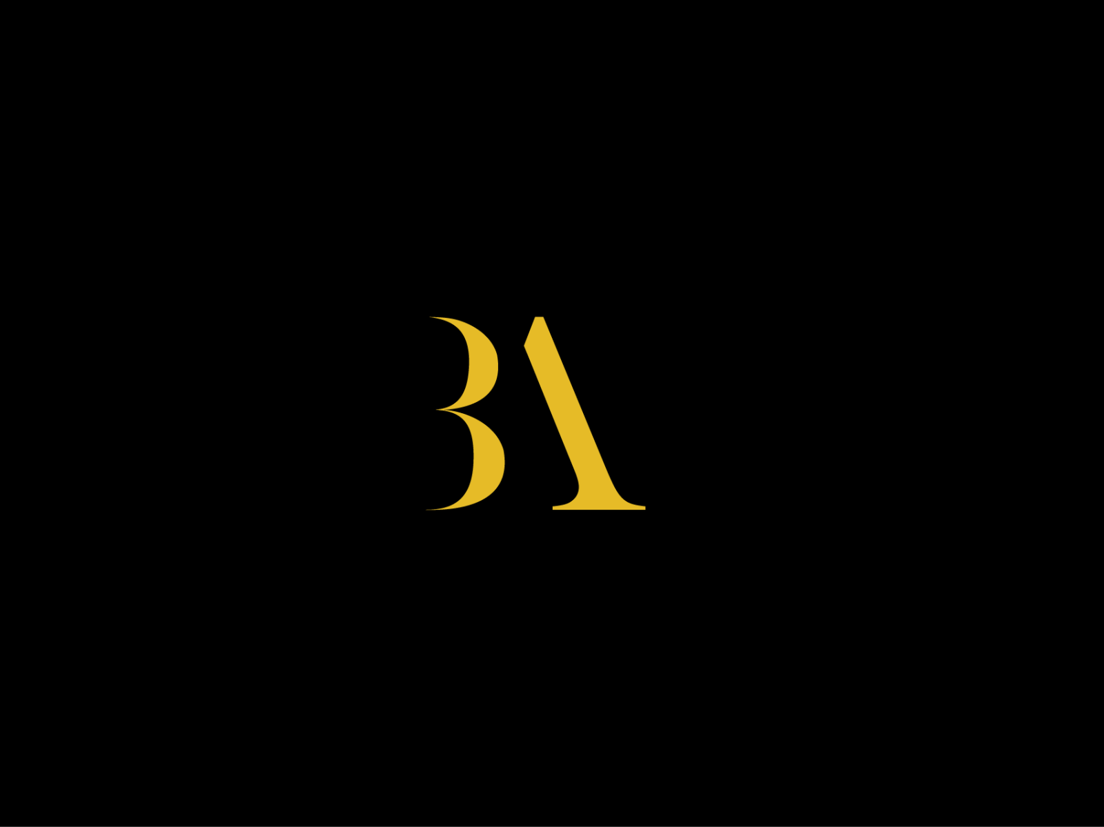 ba logo design