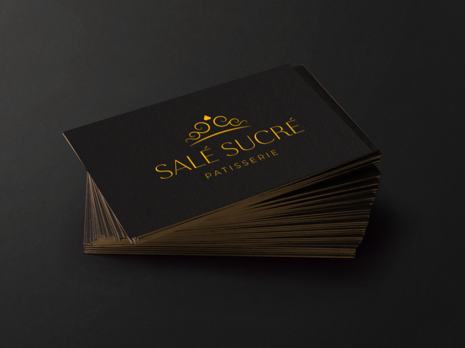 luxury business card by Ruwaida on Dribbble