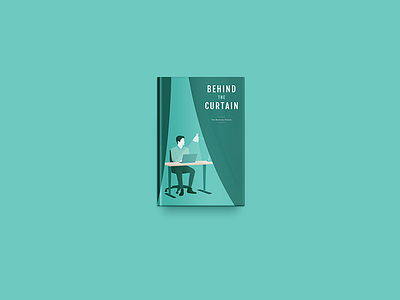 Behind The Curtain book cover illustration